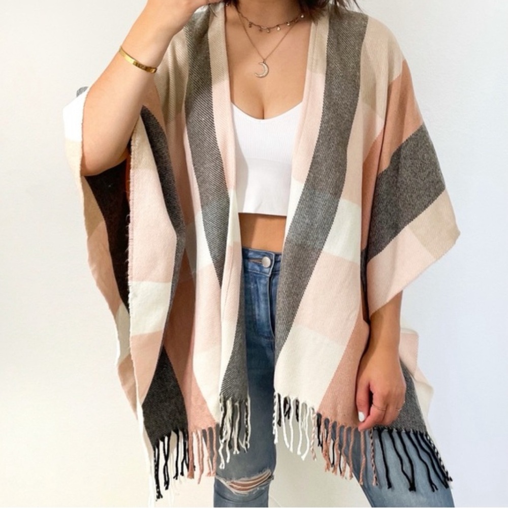 Lauren Conrad Fringe Poncho